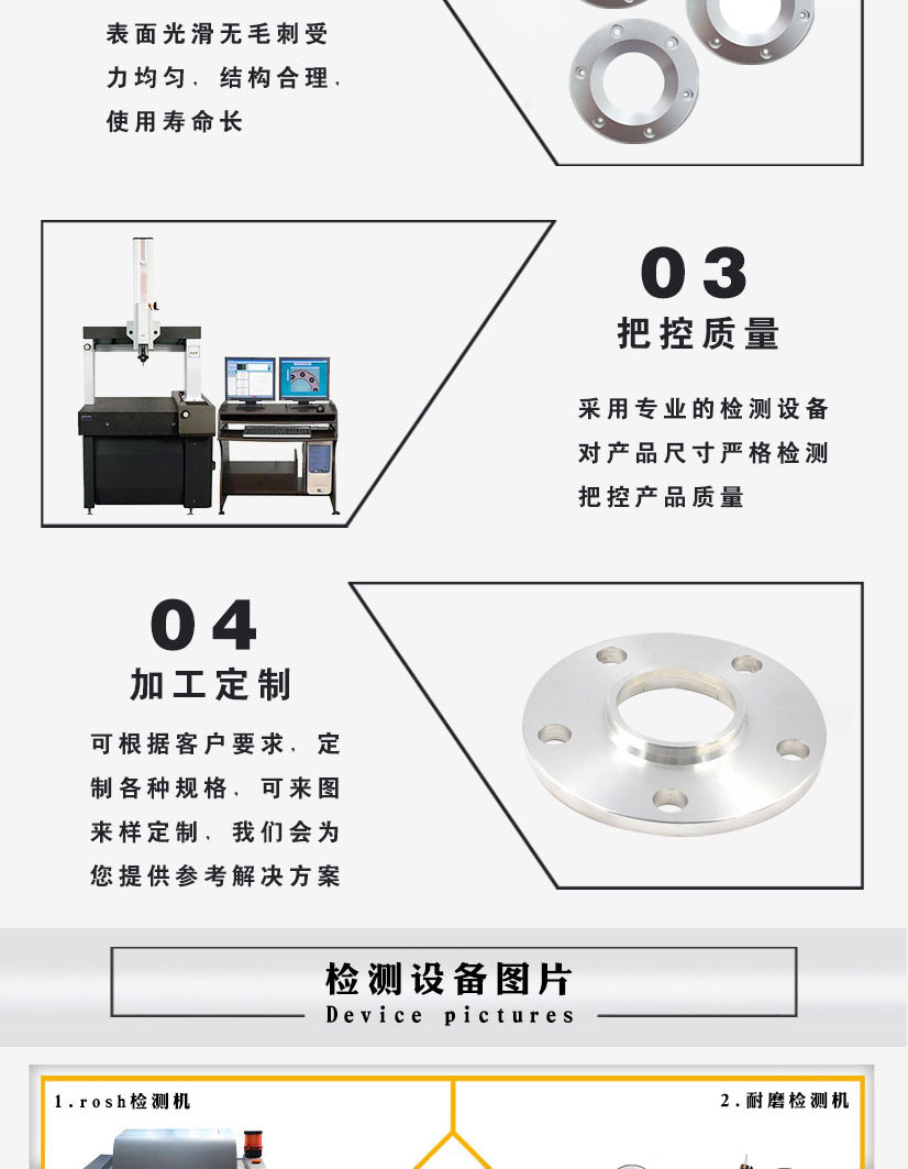 帶頸鋁卡法蘭